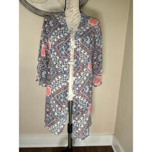 Wallflowers Women Floral Kimono Size S